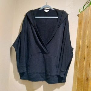 NWOT raw hem sweater